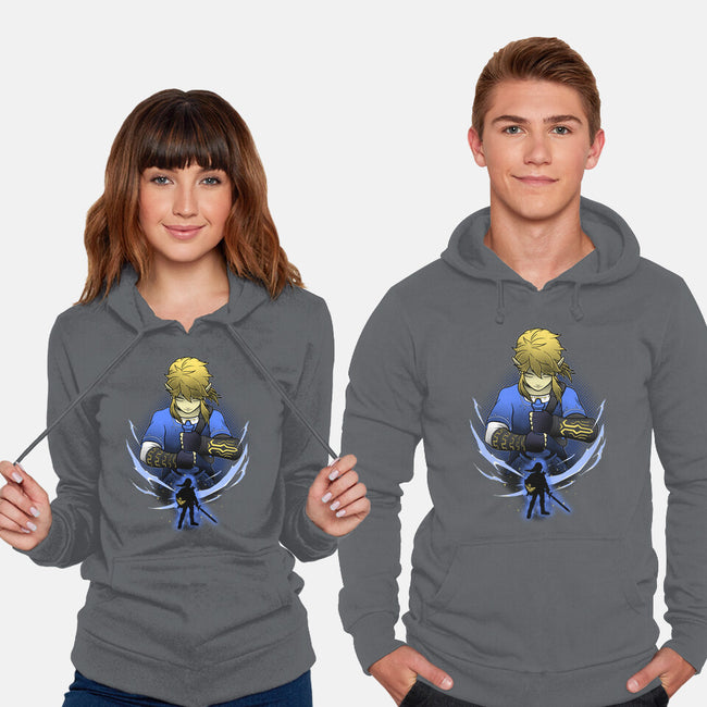 Hylian Champion Shadowwork-Unisex-Pullover-Sweatshirt-Astrobot Invention