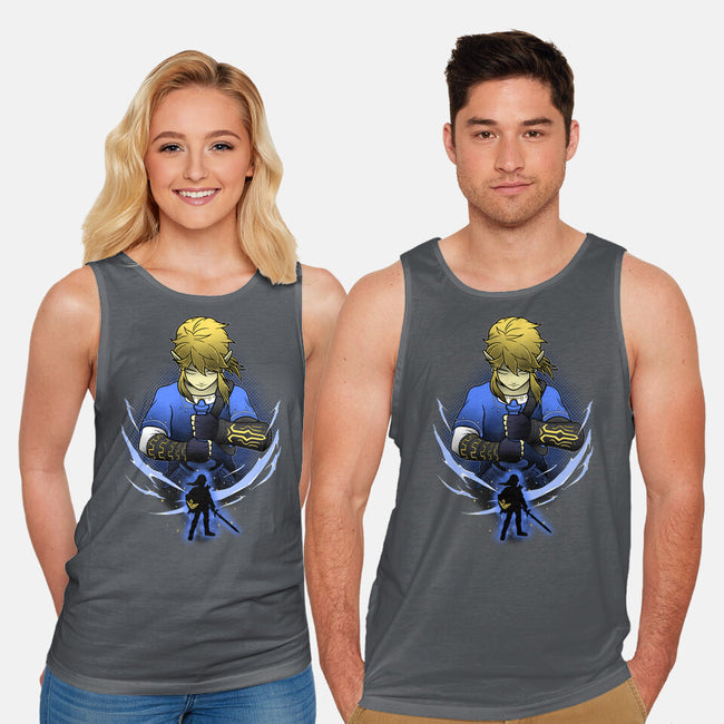 Hylian Champion Shadowwork-Unisex-Basic-Tank-Astrobot Invention