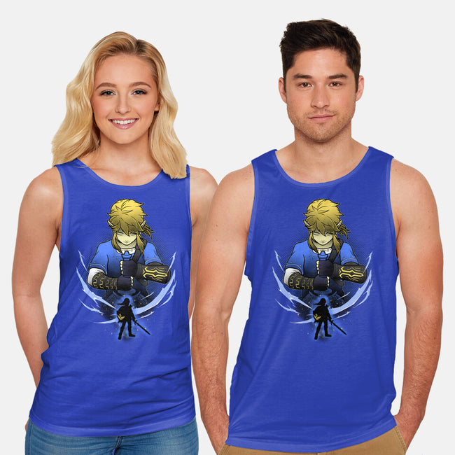 Hylian Champion Shadowwork-Unisex-Basic-Tank-Astrobot Invention