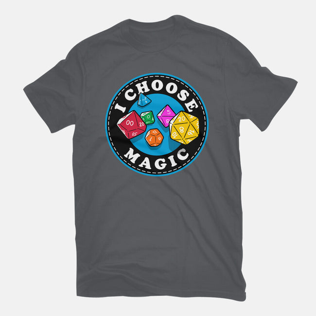 I Choose Magic-Womens-Basic-Tee-Getsousa!