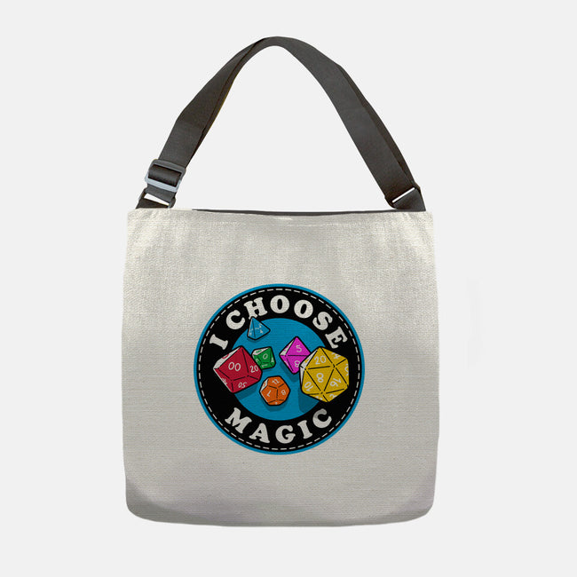 I Choose Magic-None-Adjustable Tote-Bag-Getsousa!