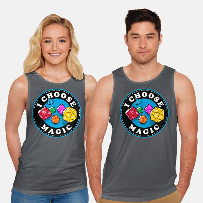 I Choose Magic-Unisex-Basic-Tank-Getsousa!