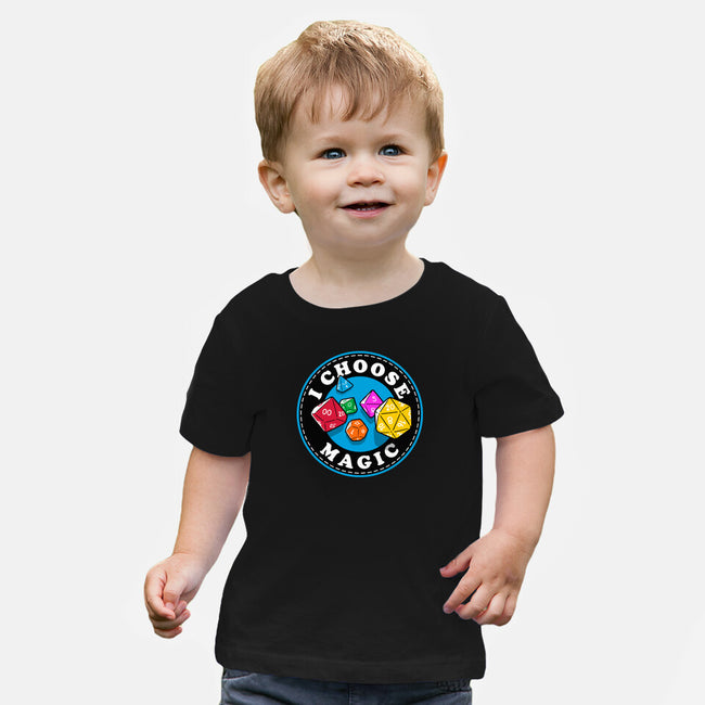 I Choose Magic-Baby-Basic-Tee-Getsousa!