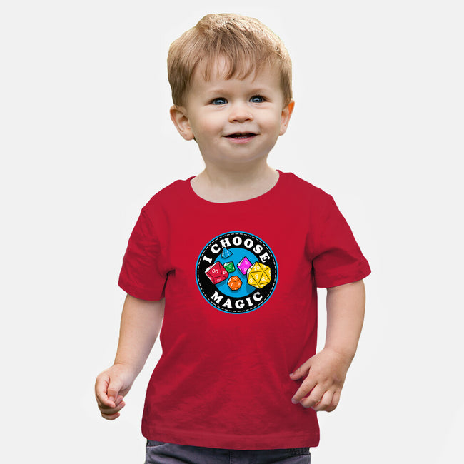 I Choose Magic-Baby-Basic-Tee-Getsousa!