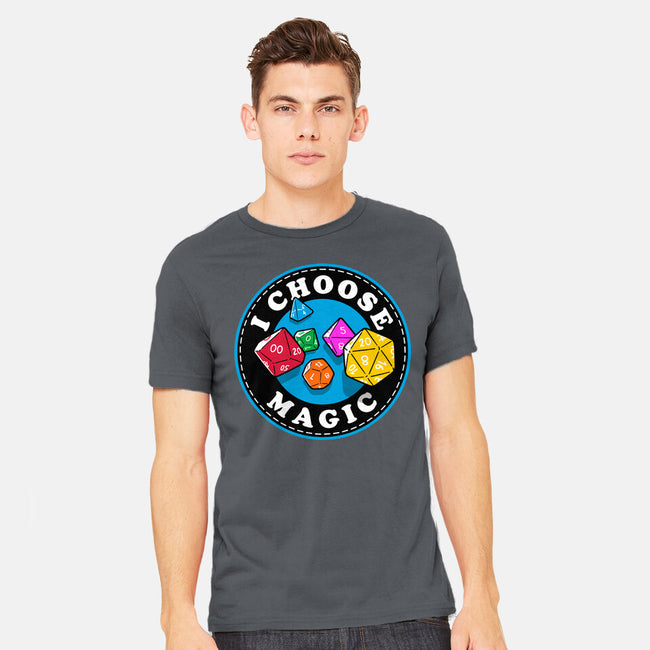 I Choose Magic-Mens-Heavyweight-Tee-Getsousa!