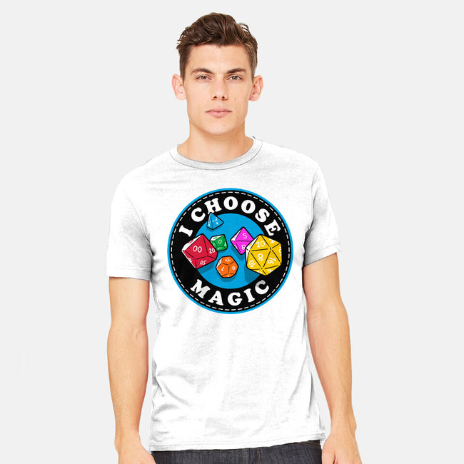 I Choose Magic-Mens-Heavyweight-Tee-Getsousa!