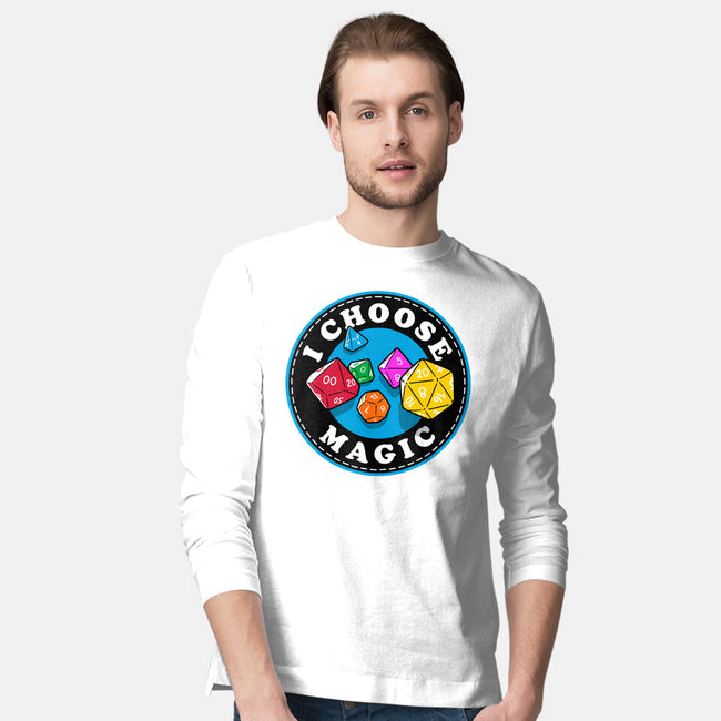 I Choose Magic-Mens-Long Sleeved-Tee-Getsousa!