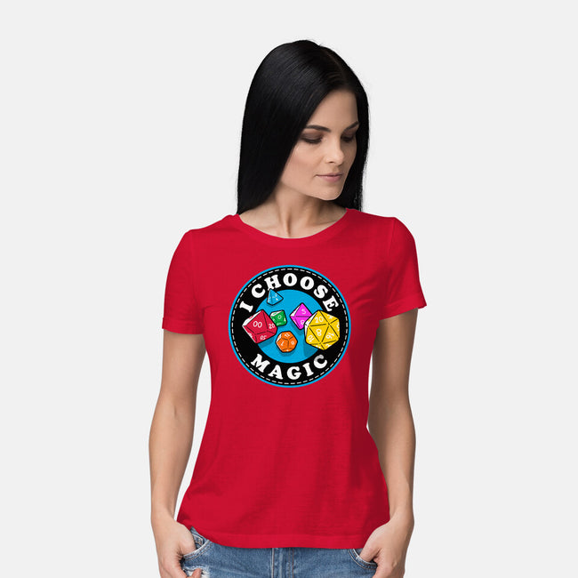 I Choose Magic-Womens-Basic-Tee-Getsousa!