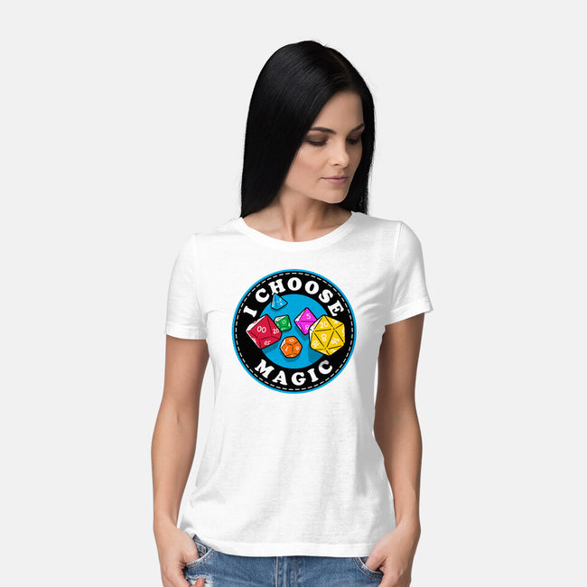 I Choose Magic-Womens-Basic-Tee-Getsousa!