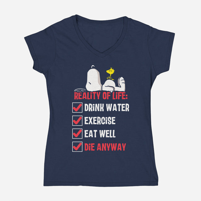 Die Anyway-Womens-V-Neck-Tee-turborat14