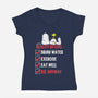 Die Anyway-Womens-V-Neck-Tee-turborat14