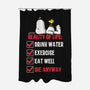 Die Anyway-None-Polyester-Shower Curtain-turborat14