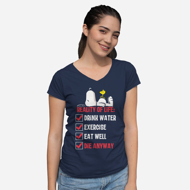 Die Anyway-Womens-V-Neck-Tee-turborat14