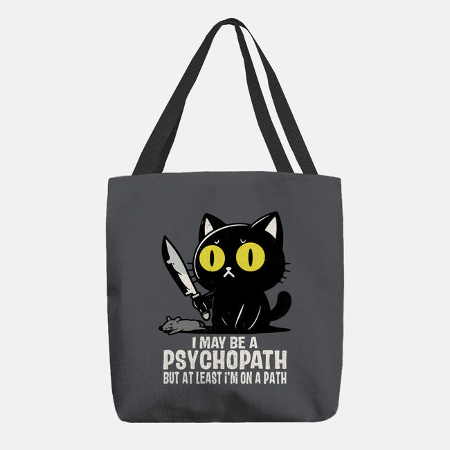 At Least On A Path-None-Basic Tote-Bag-turborat14