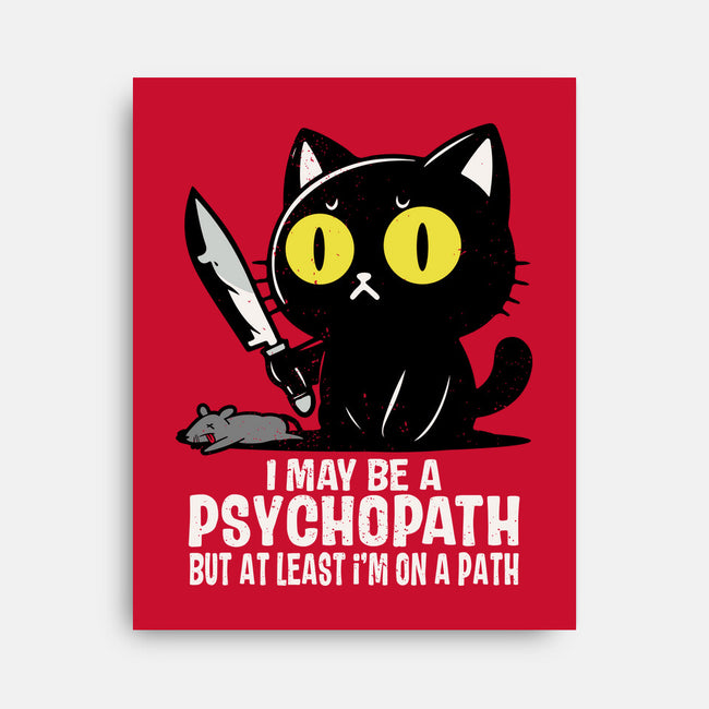At Least On A Path-None-Stretched-Canvas-turborat14