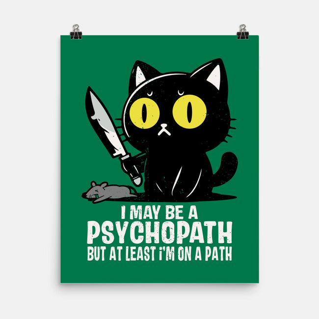 At Least On A Path-None-Matte-Poster-turborat14