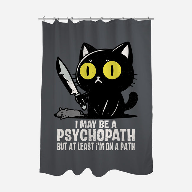 At Least On A Path-None-Polyester-Shower Curtain-turborat14