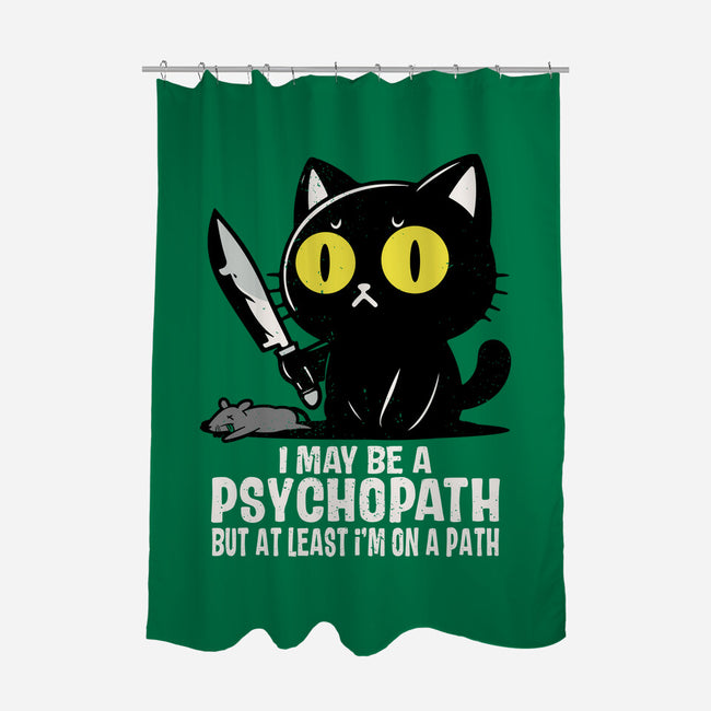 At Least On A Path-None-Polyester-Shower Curtain-turborat14