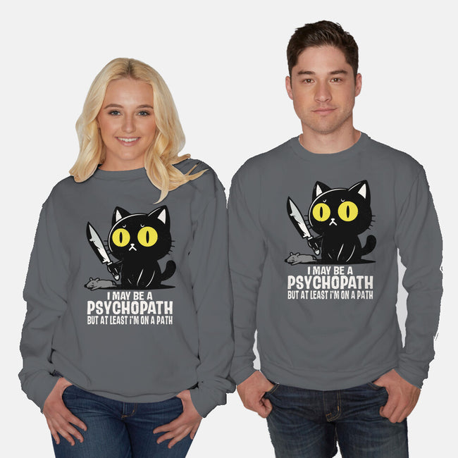 At Least On A Path-Unisex-Crew Neck-Sweatshirt-turborat14