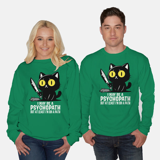 At Least On A Path-Unisex-Crew Neck-Sweatshirt-turborat14