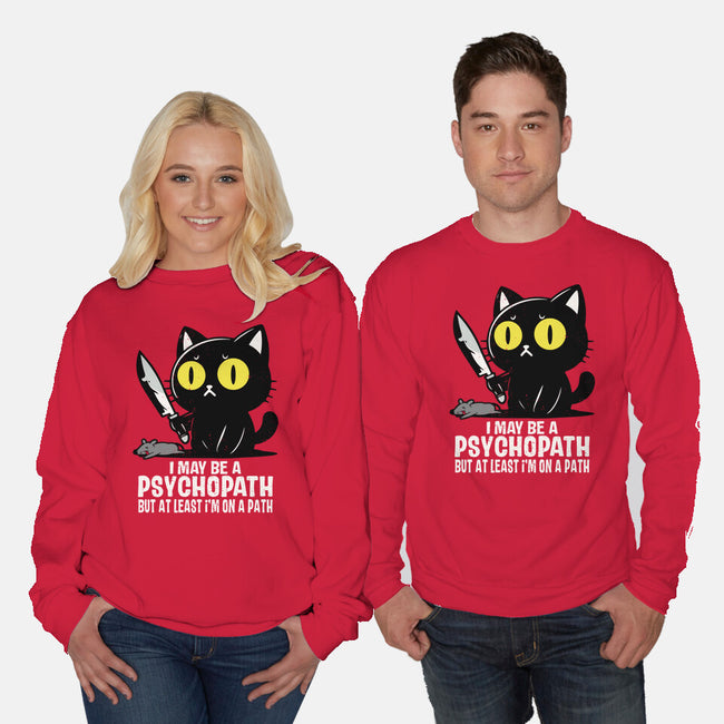 At Least On A Path-Unisex-Crew Neck-Sweatshirt-turborat14