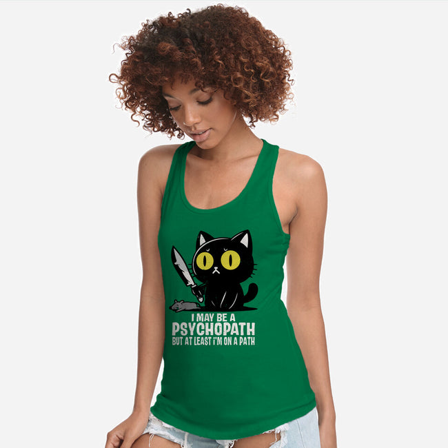 At Least On A Path-Womens-Racerback-Tank-turborat14