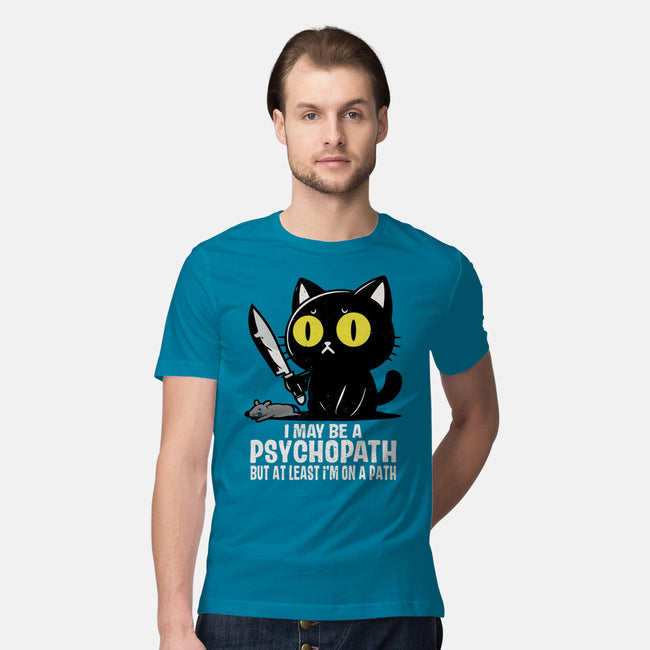 At Least On A Path-Mens-Premium-Tee-turborat14