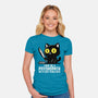 At Least On A Path-Womens-Fitted-Tee-turborat14