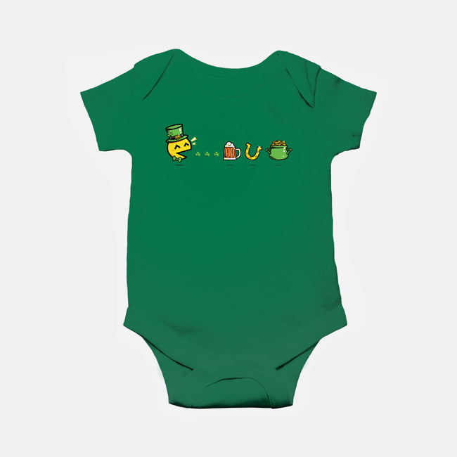 Pac-Man's Day-Baby-Basic-Onesie-krisren28