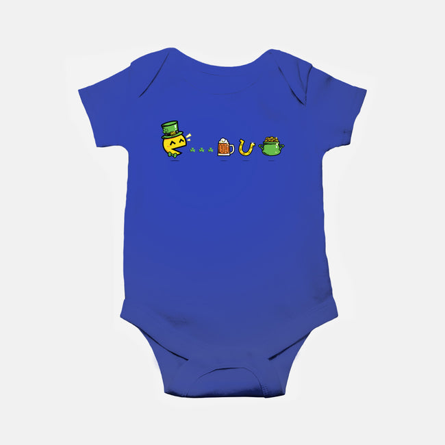 Pac-Man's Day-Baby-Basic-Onesie-krisren28