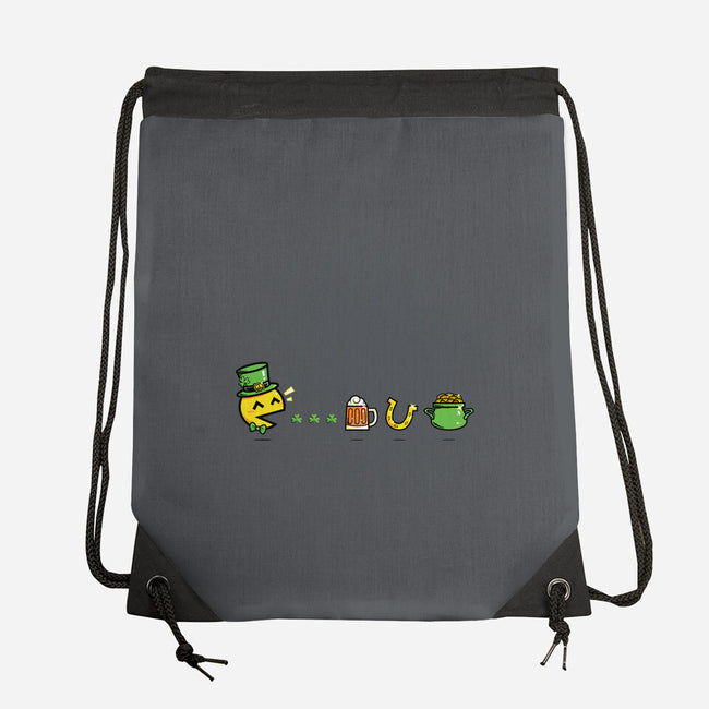 Pac-Man's Day-None-Drawstring-Bag-krisren28