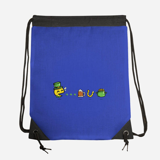 Pac-Man's Day-None-Drawstring-Bag-krisren28
