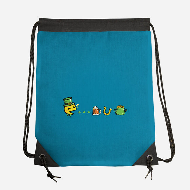 Pac-Man's Day-None-Drawstring-Bag-krisren28
