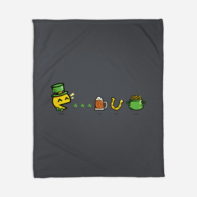 Pac-Man's Day-None-Fleece-Blanket-krisren28