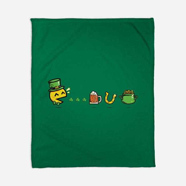 Pac-Man's Day-None-Fleece-Blanket-krisren28