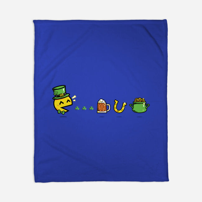 Pac-Man's Day-None-Fleece-Blanket-krisren28