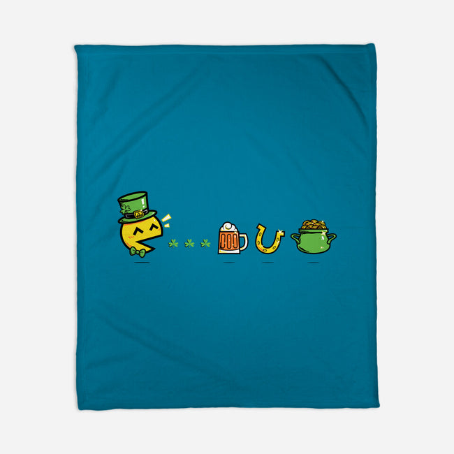 Pac-Man's Day-None-Fleece-Blanket-krisren28