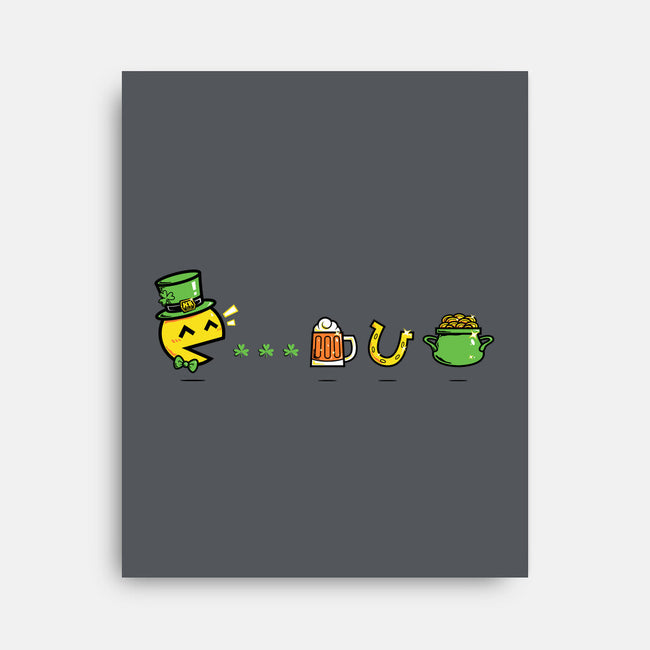 Pac-Man's Day-None-Stretched-Canvas-krisren28