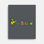 Pac-Man's Day-None-Stretched-Canvas-krisren28