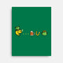 Pac-Man's Day-None-Stretched-Canvas-krisren28