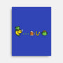 Pac-Man's Day-None-Stretched-Canvas-krisren28
