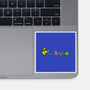 Pac-Man's Day-None-Glossy-Sticker-krisren28