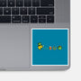 Pac-Man's Day-None-Glossy-Sticker-krisren28