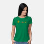 Pac-Man's Day-Womens-Basic-Tee-krisren28