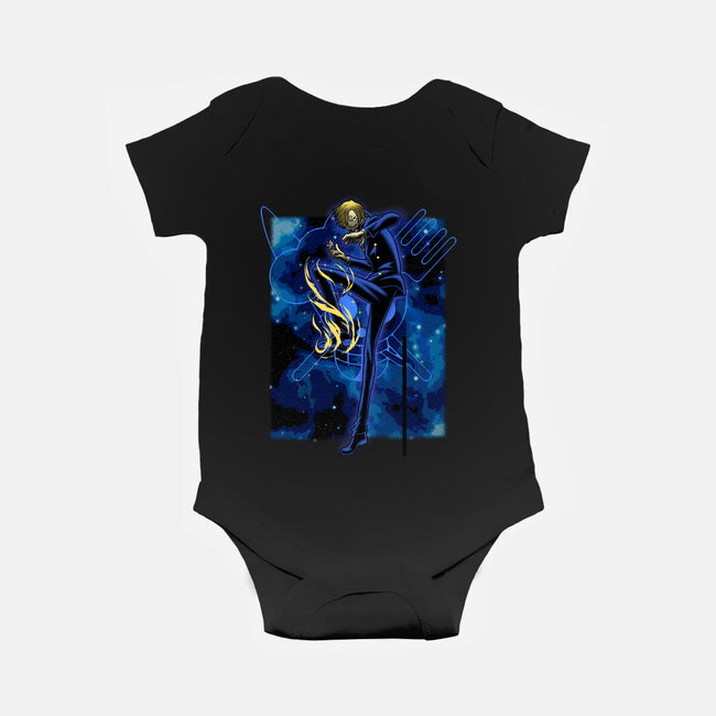 Black Leg Shadow Nebula-Baby-Basic-Onesie-Astrobot Invention