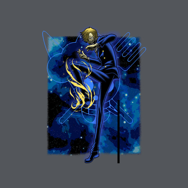 Black Leg Shadow Nebula-Womens-V-Neck-Tee-Astrobot Invention