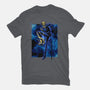 Black Leg Shadow Nebula-Mens-Basic-Tee-Astrobot Invention
