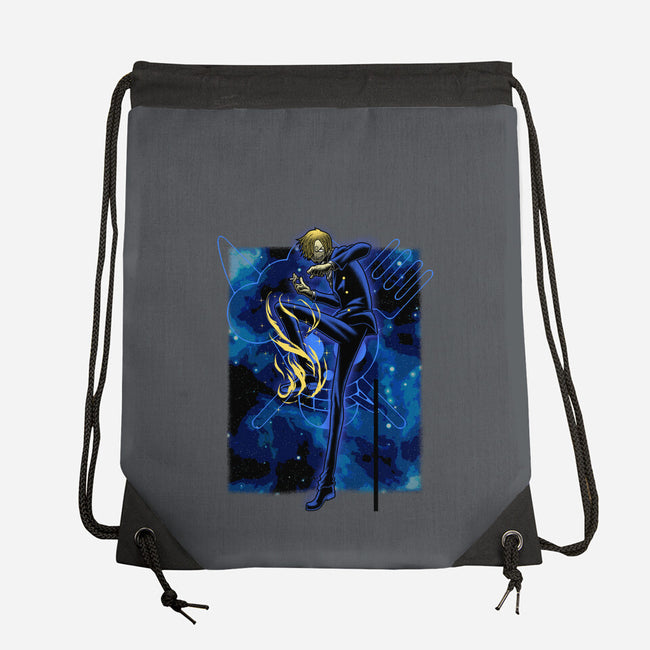 Black Leg Shadow Nebula-None-Drawstring-Bag-Astrobot Invention