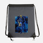Black Leg Shadow Nebula-None-Drawstring-Bag-Astrobot Invention