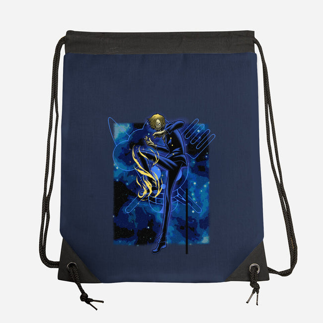 Black Leg Shadow Nebula-None-Drawstring-Bag-Astrobot Invention